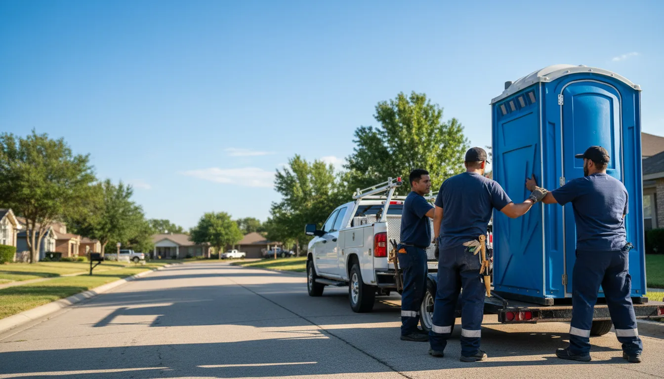 Portable Toilet Rental in Jones, OK near me
